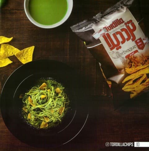 Spaghetti with Pesto Sauce